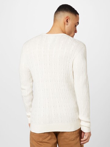 Pull-over HOLLISTER en blanc