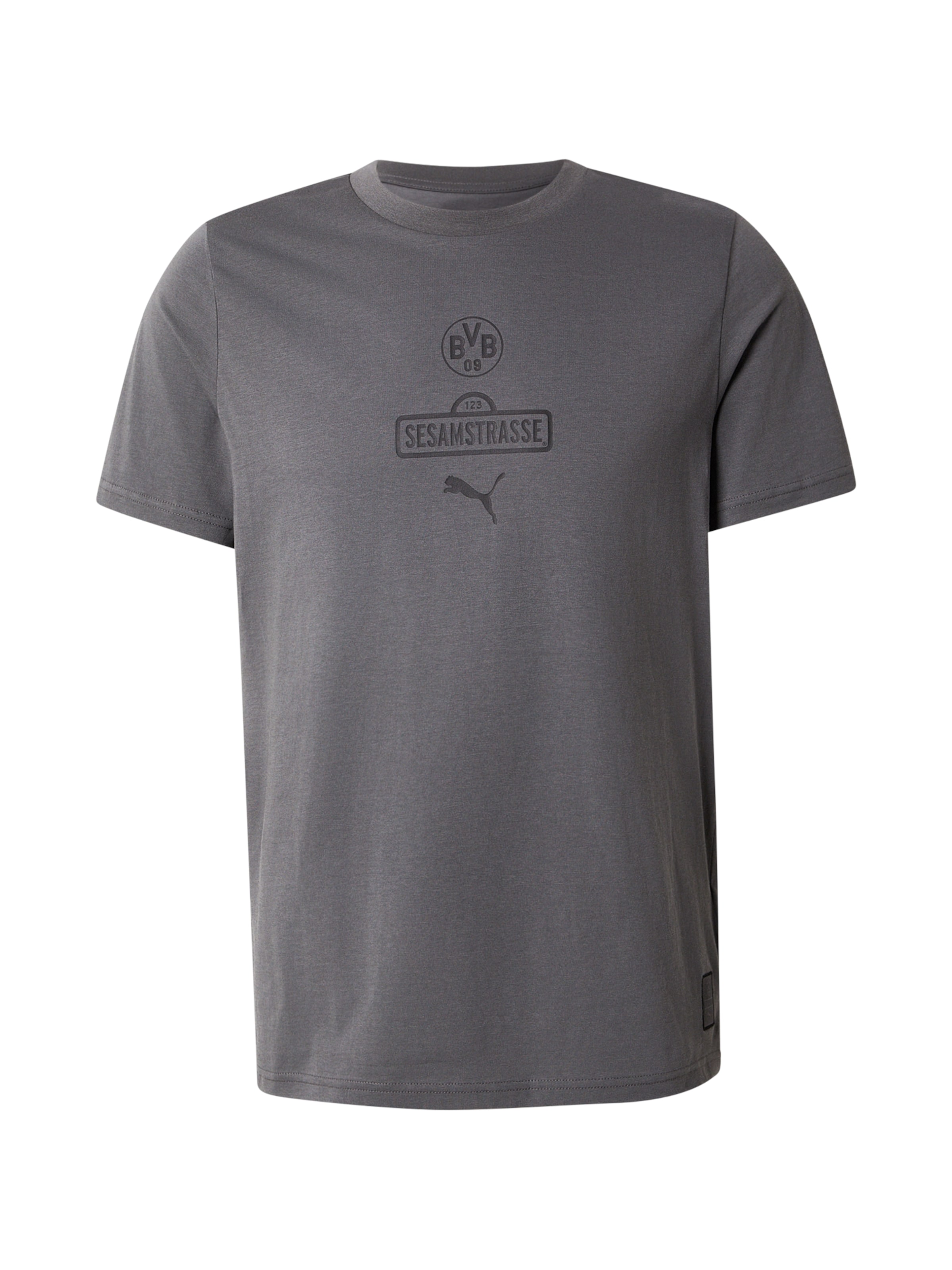 PUMA Dres 'BVB x Sesame Street' | siva barva: sprednja stran