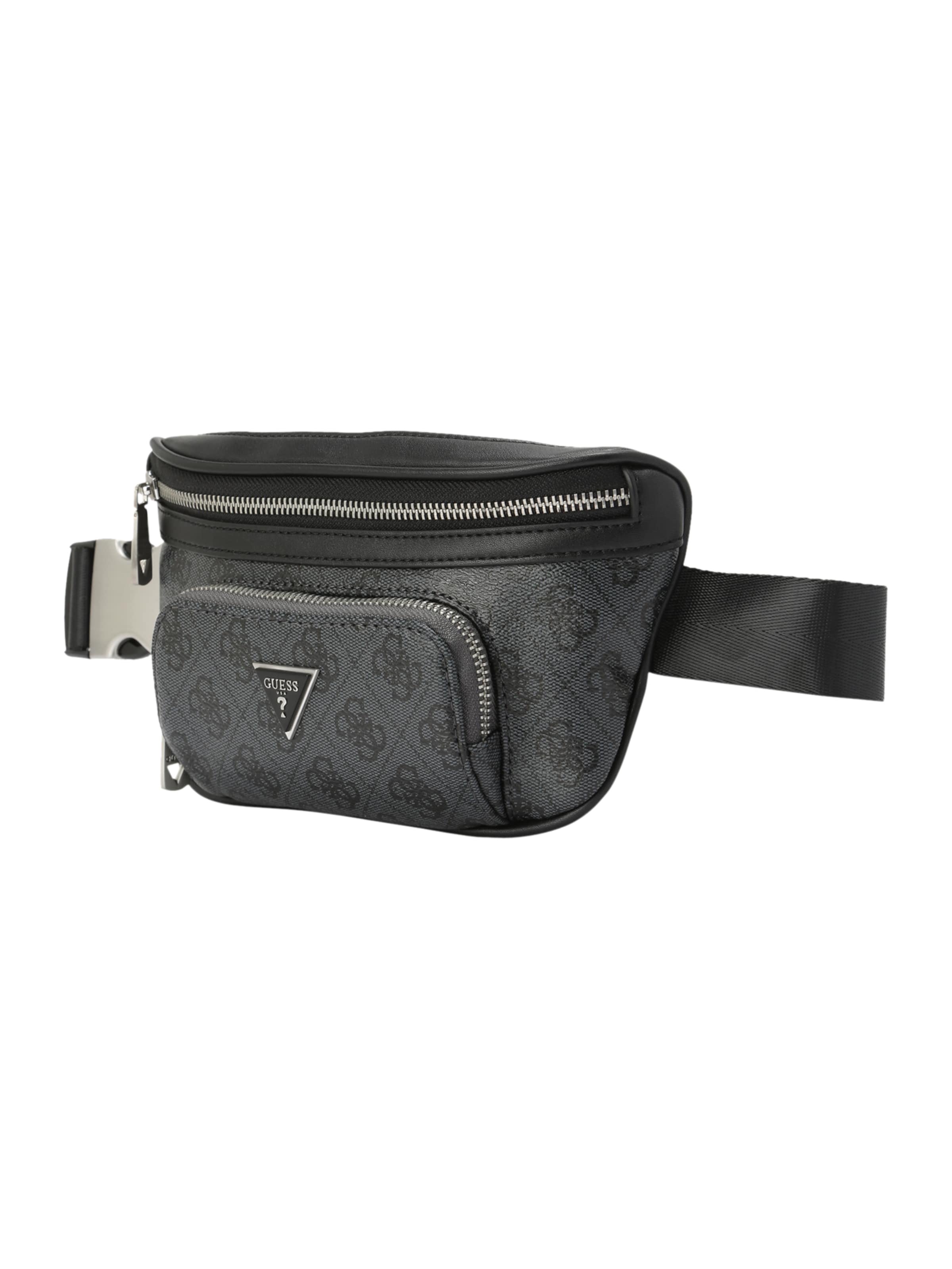 GUESS Belt bag 'MILANO SMART COMPACT BUM BAG' in Black