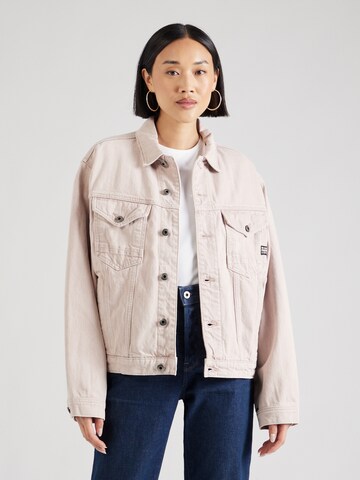 G-Star RAW Overgangsjakke i pink: forside