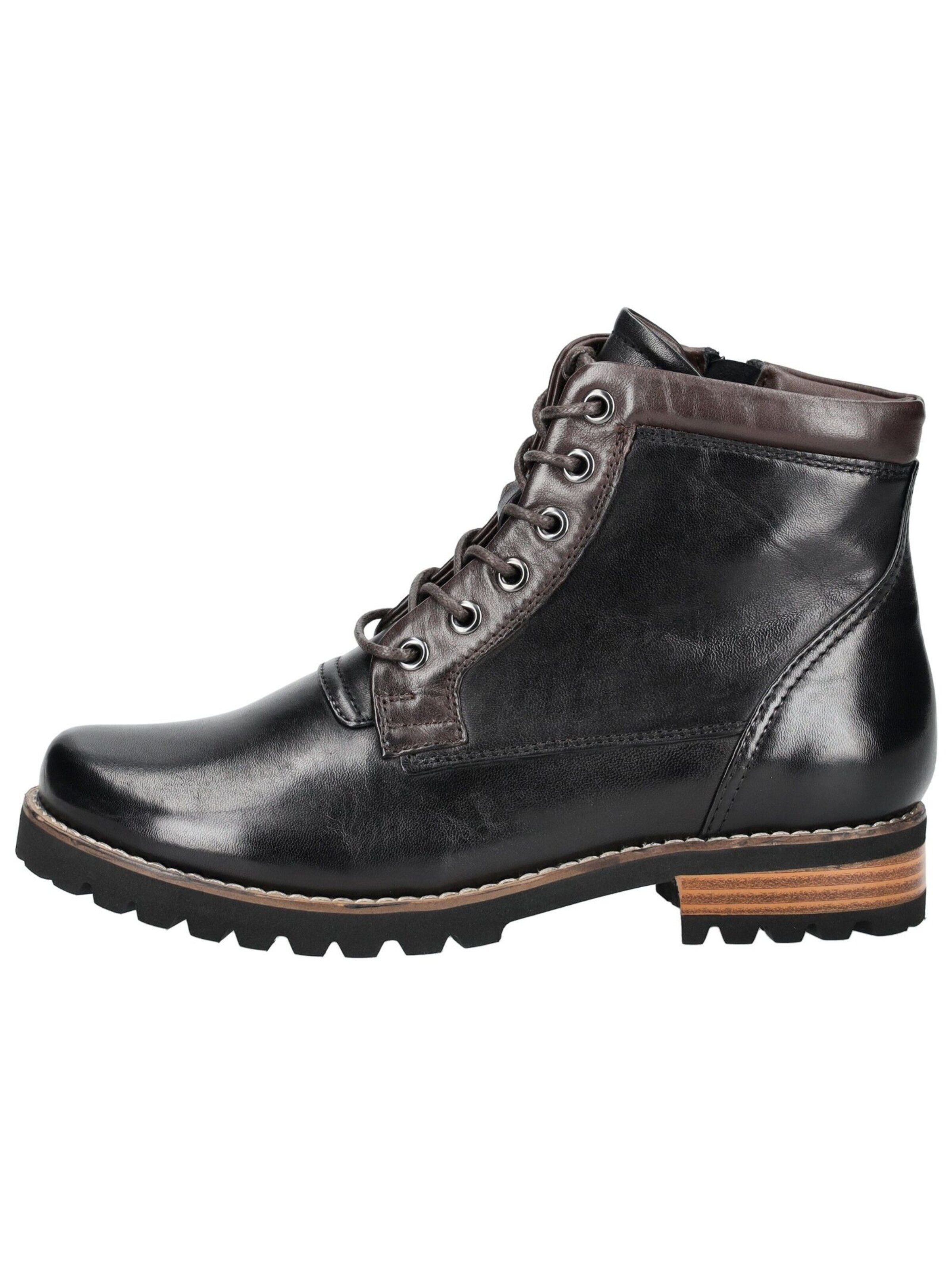 Regarde le Ciel Lace-up bootie in Black