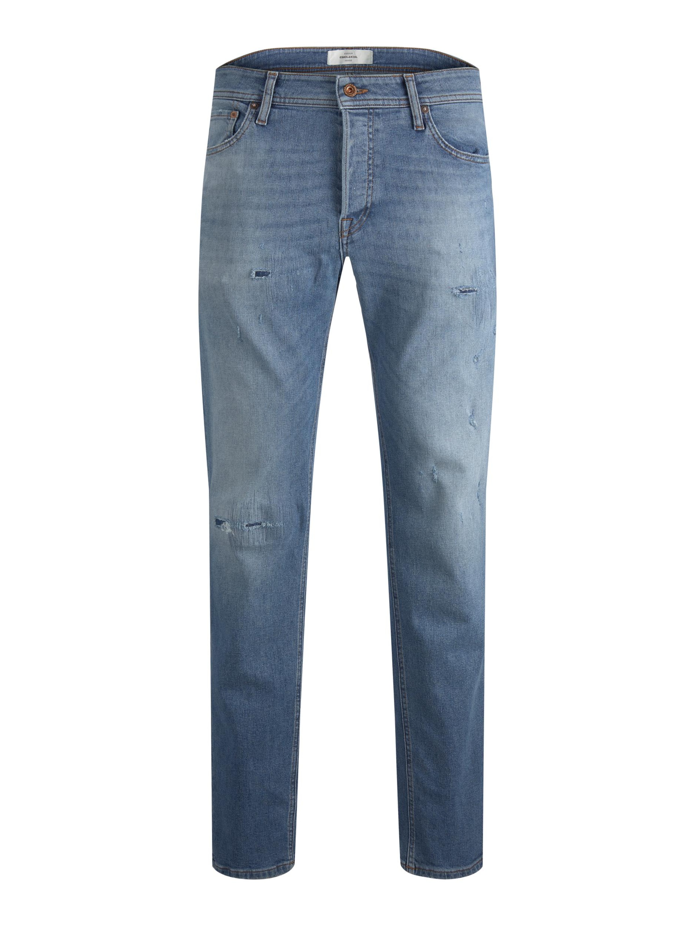 JACK & JONES Skinny Jeans 'Tim' in Blue: front