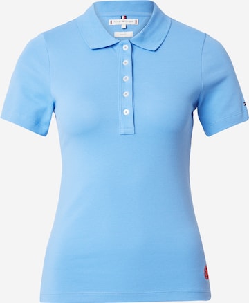 TOMMY HILFIGER Poloshirt in Blau: predná strana