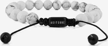 Akitsune Armband 'Venatio' in Weiß: Vorderseite
