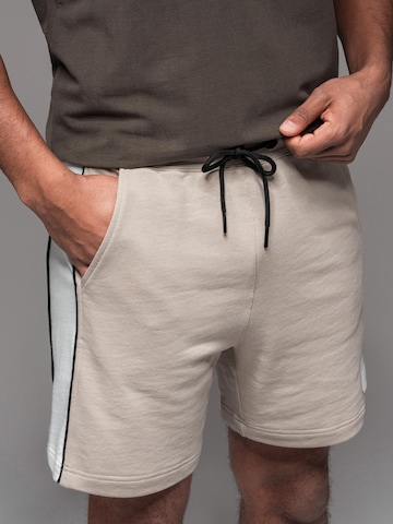 Ombre Regular Broek in Beige