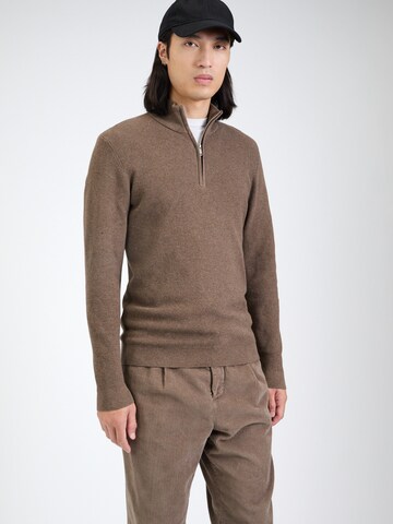 Pull-over 'Lagoon' Matinique en marron : devant