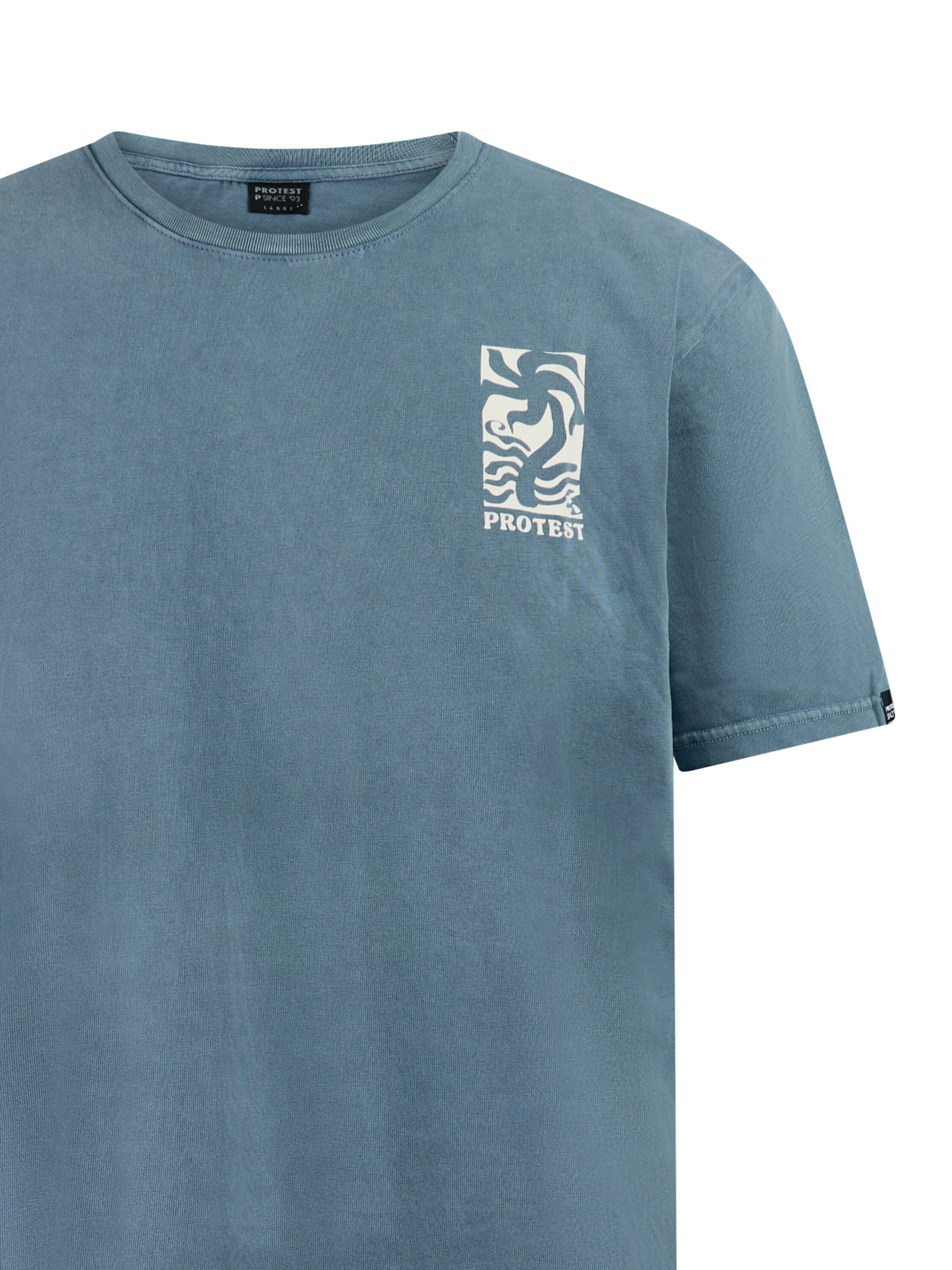T-Shirt 'PRTMinto' PROTEST en bleu