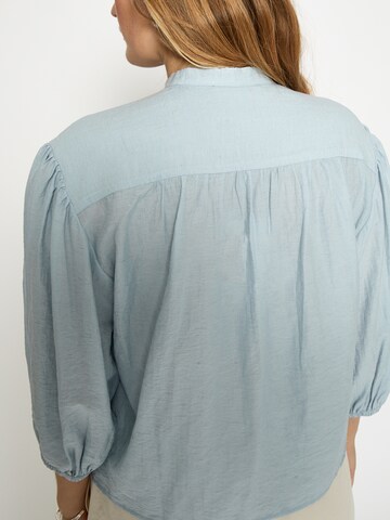 Haut 'Oriana' minus en bleu