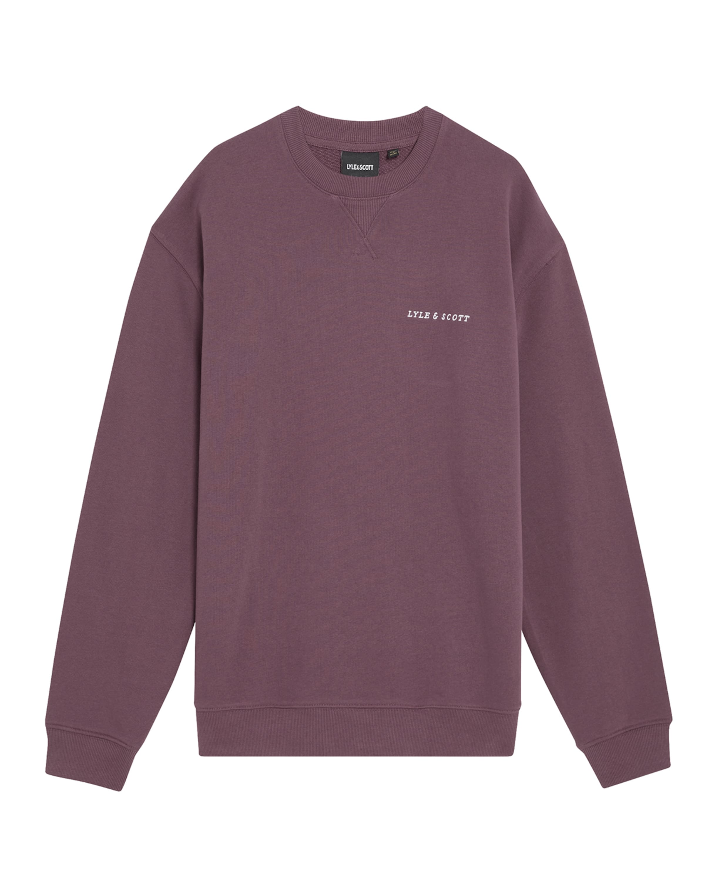 Lyle & Scott Sweatshirt i bordeaux, Produktvisning