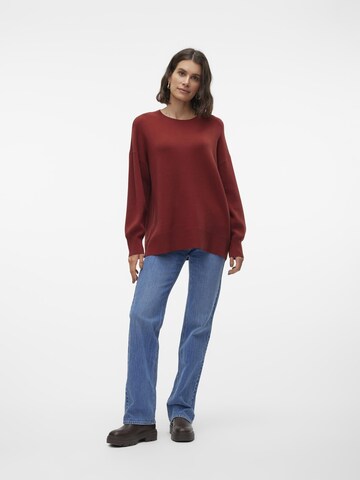 VERO MODA Trui 'VMNancy' in Bruin