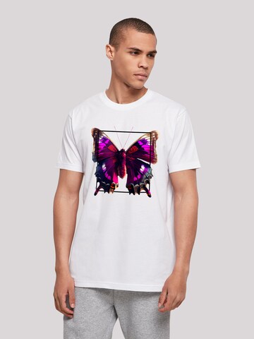 T-Shirt F4NT4STIC en blanc : devant