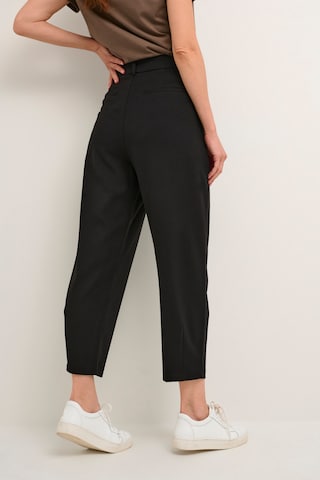 Kaffe Tapered Trousers 'Merle' in Black