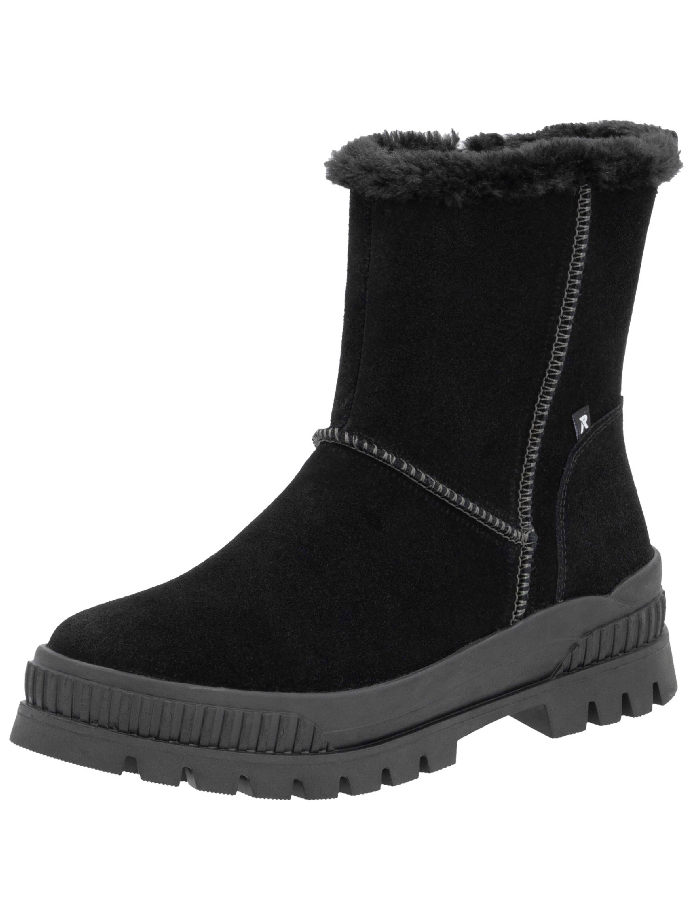 Rieker Sport - Botas en negro: frente