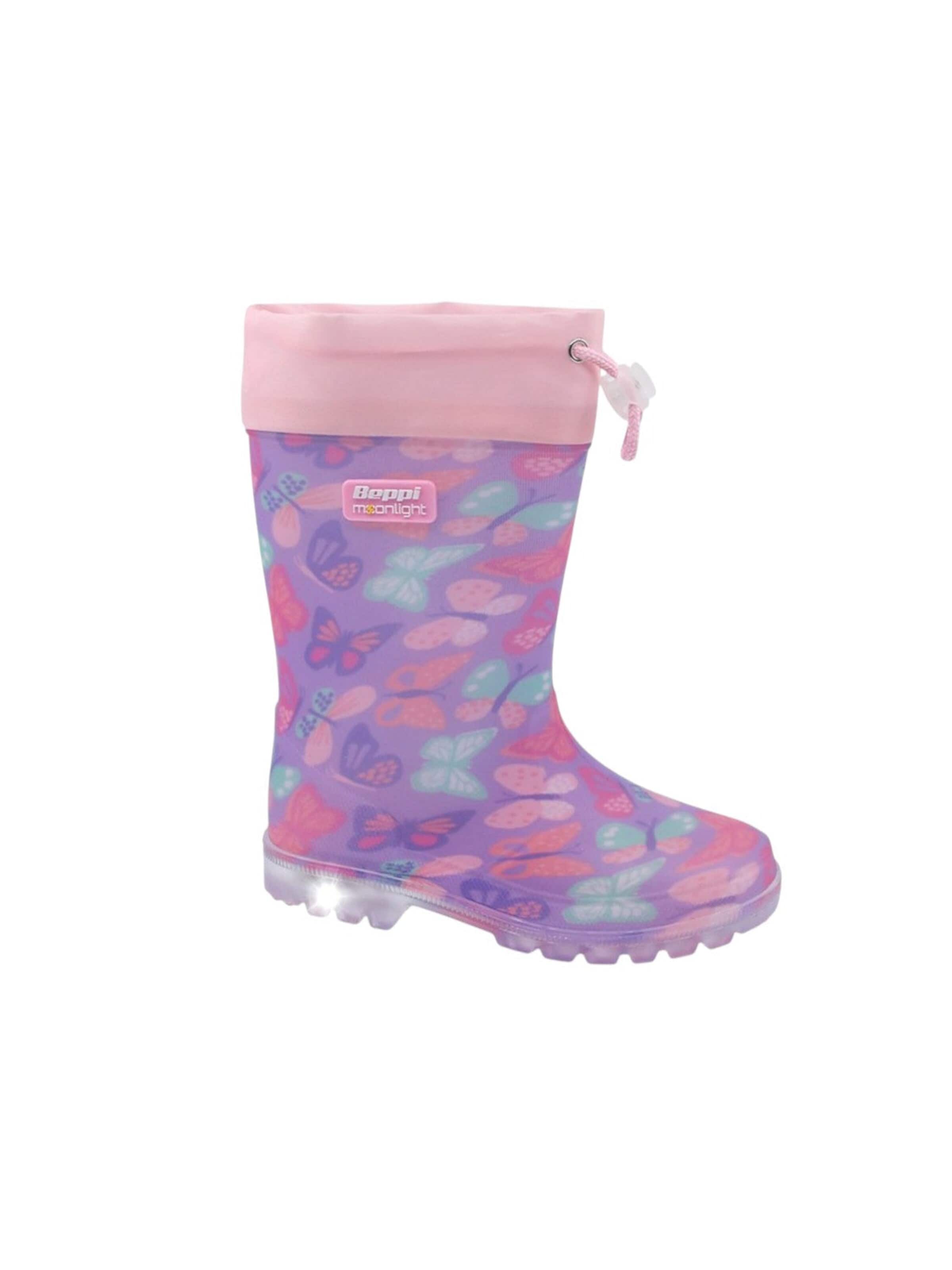 Beppi Gummistiefel 'Rain Boot' in Pink: Vorderseite