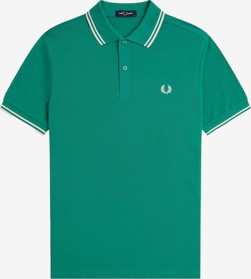 Fred Perry Shirt in Grün: Vorderseite