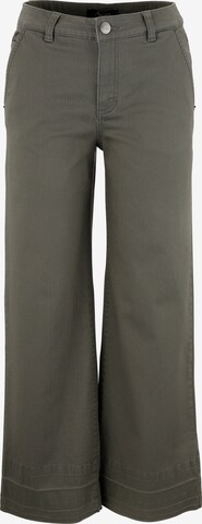 Aniston CASUAL Wide leg Jeans in Green: front