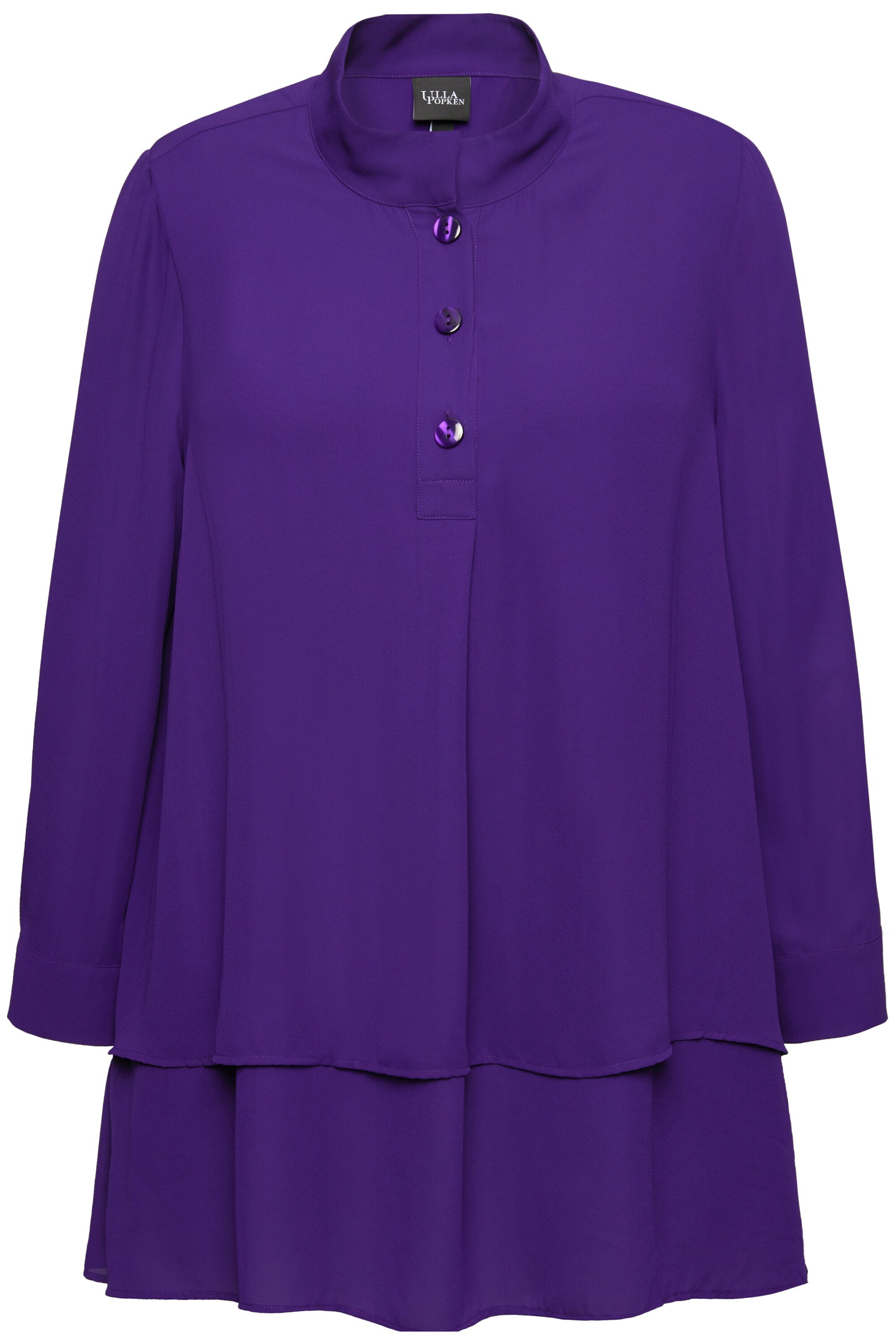 Ulla Popken Tuniek in Lila: voorkant