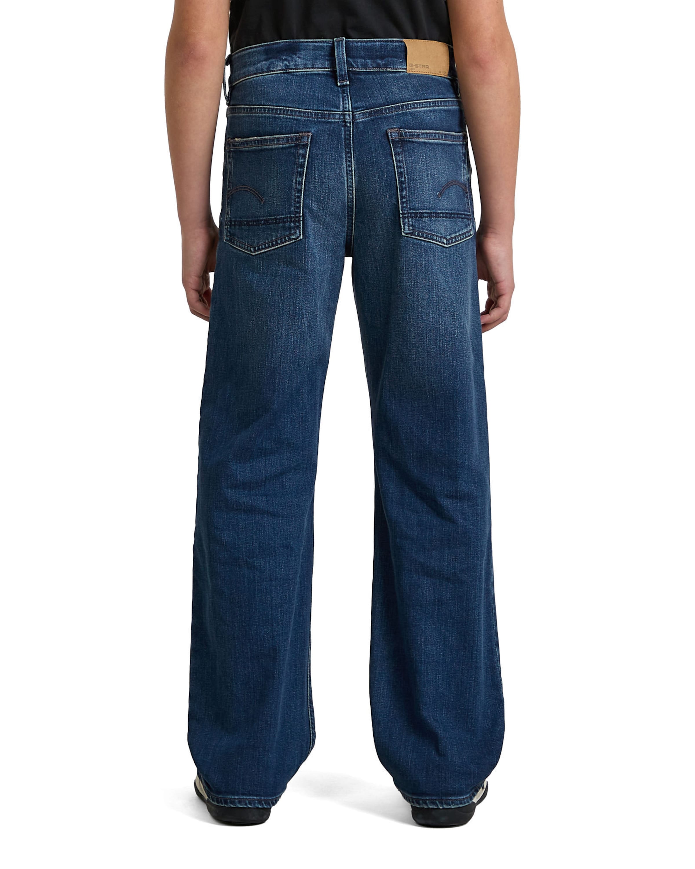 G-STAR Regular Jeans 'Boys Lenney Bootcut 2.0 Jeans' in Blauw