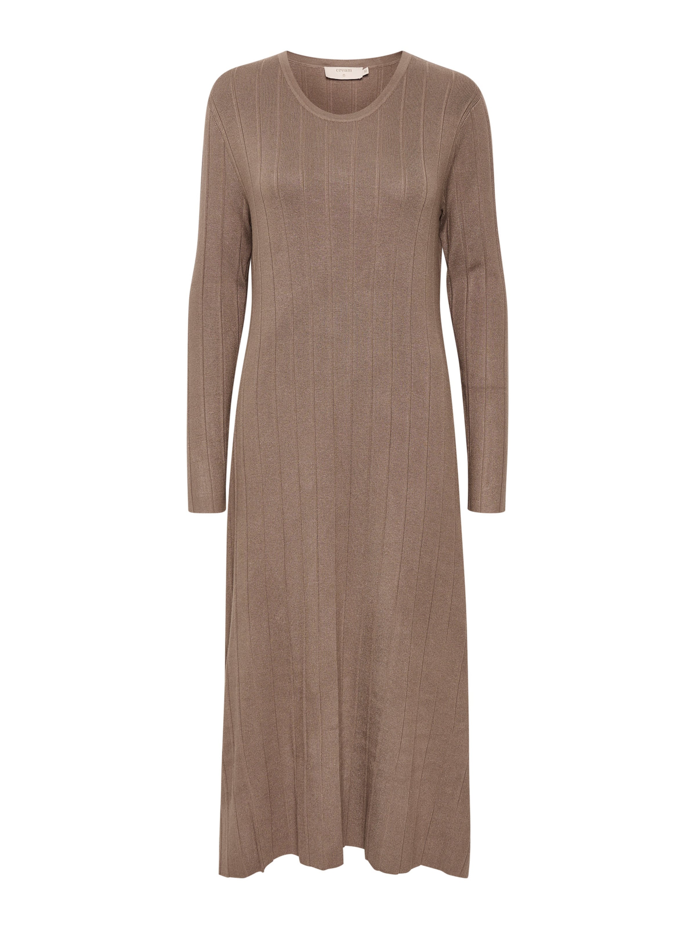 Cream Πλεκτό φόρεμα 'CR Villea' σε μπεζ: μπροστά