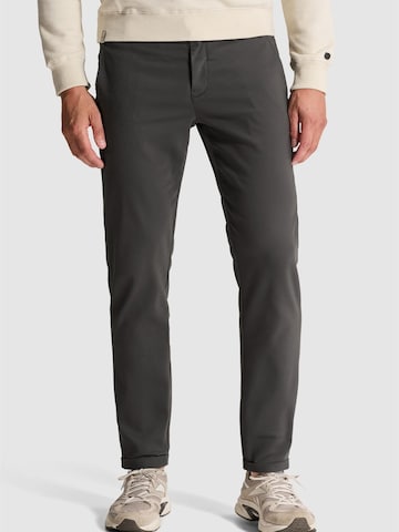 Pantaloni chino 'Shiftback tapered fit chino' di CAST IRON in grigio: frontale