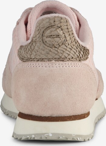 WODEN Låg sneaker i rosa