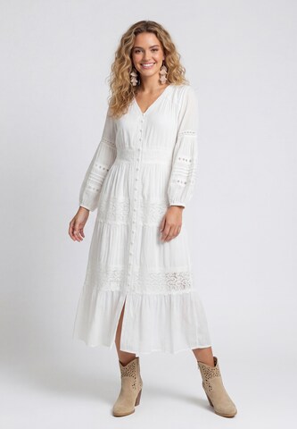 Robe IZIA en blanc