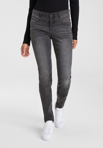 H.I.S Slim fit Jeans in Grey: front