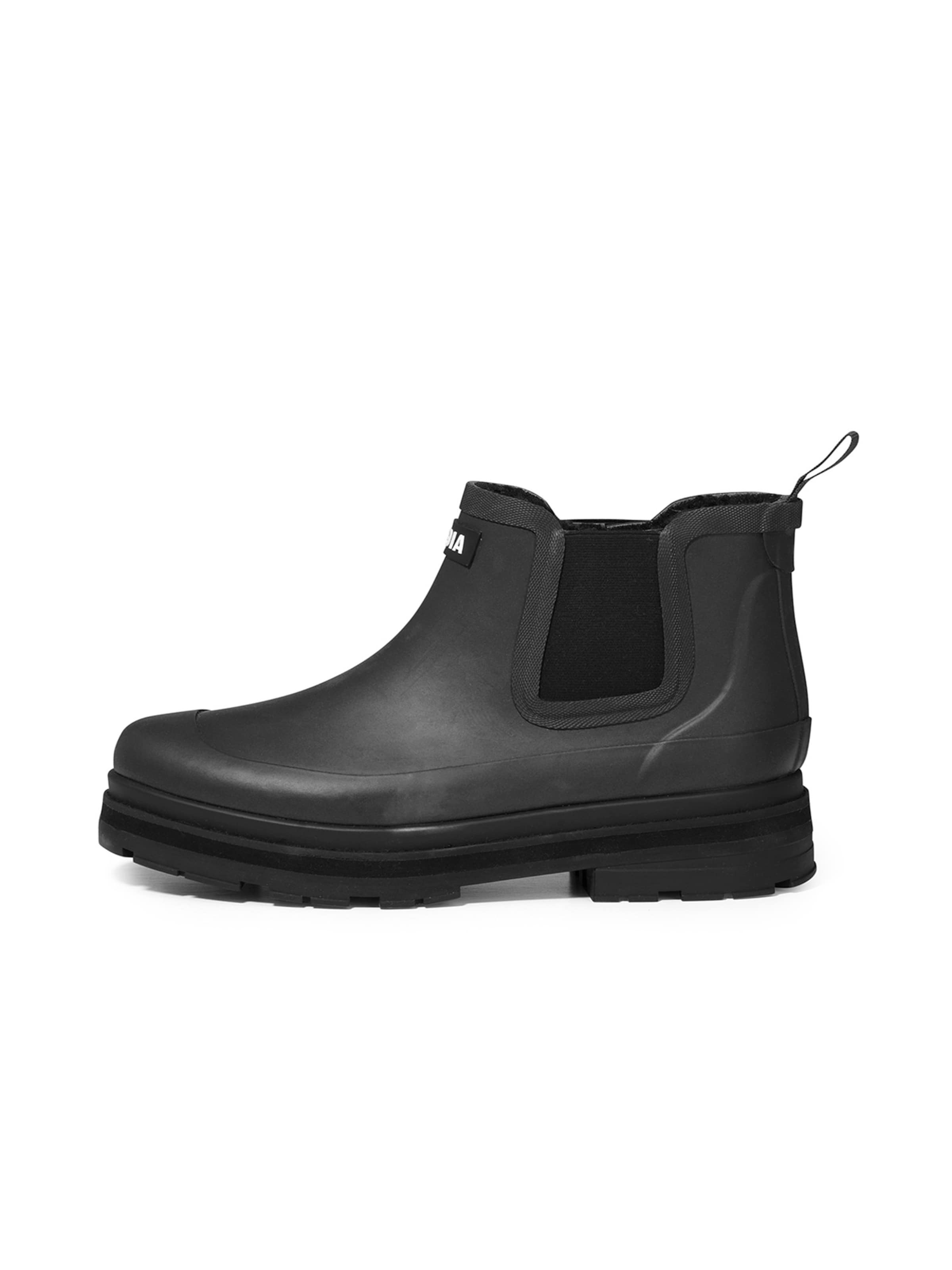 AIGLE Rubber Boots 'Soft Rain' in Black: front