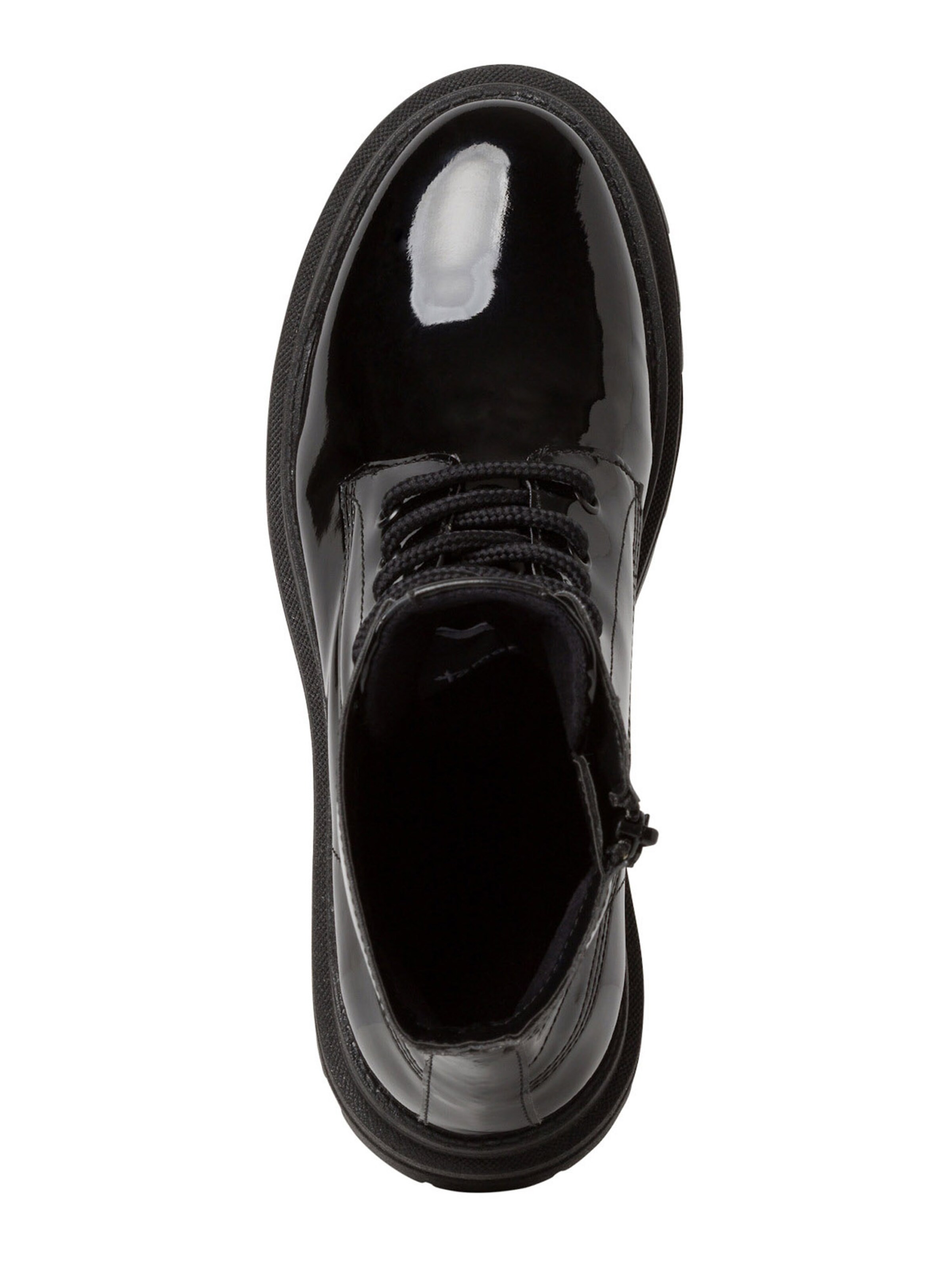 Tamaris Snørestøvletter i sort