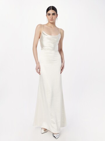 True Decadence - Vestido de noche en blanco: frente