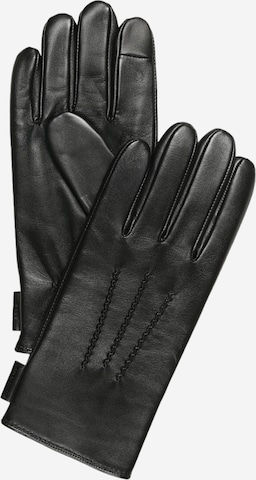 Tiger of Sweden Full finger gloves 'GARVIN' in Black: front