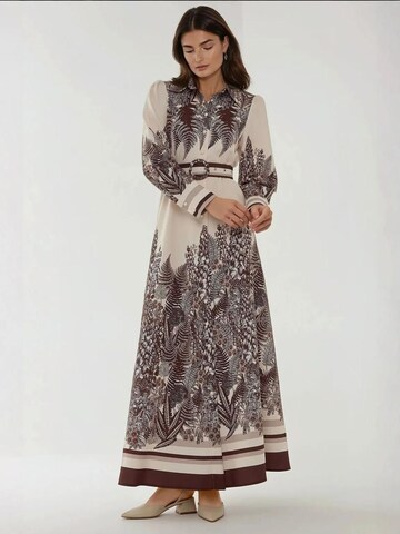 Hiccup Dress in Beige