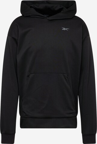 Reebok - Sweatshirt de desporto em preto: frente