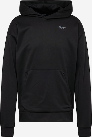 Reebok Sweatshirt de desporto em preto, Vista do produto