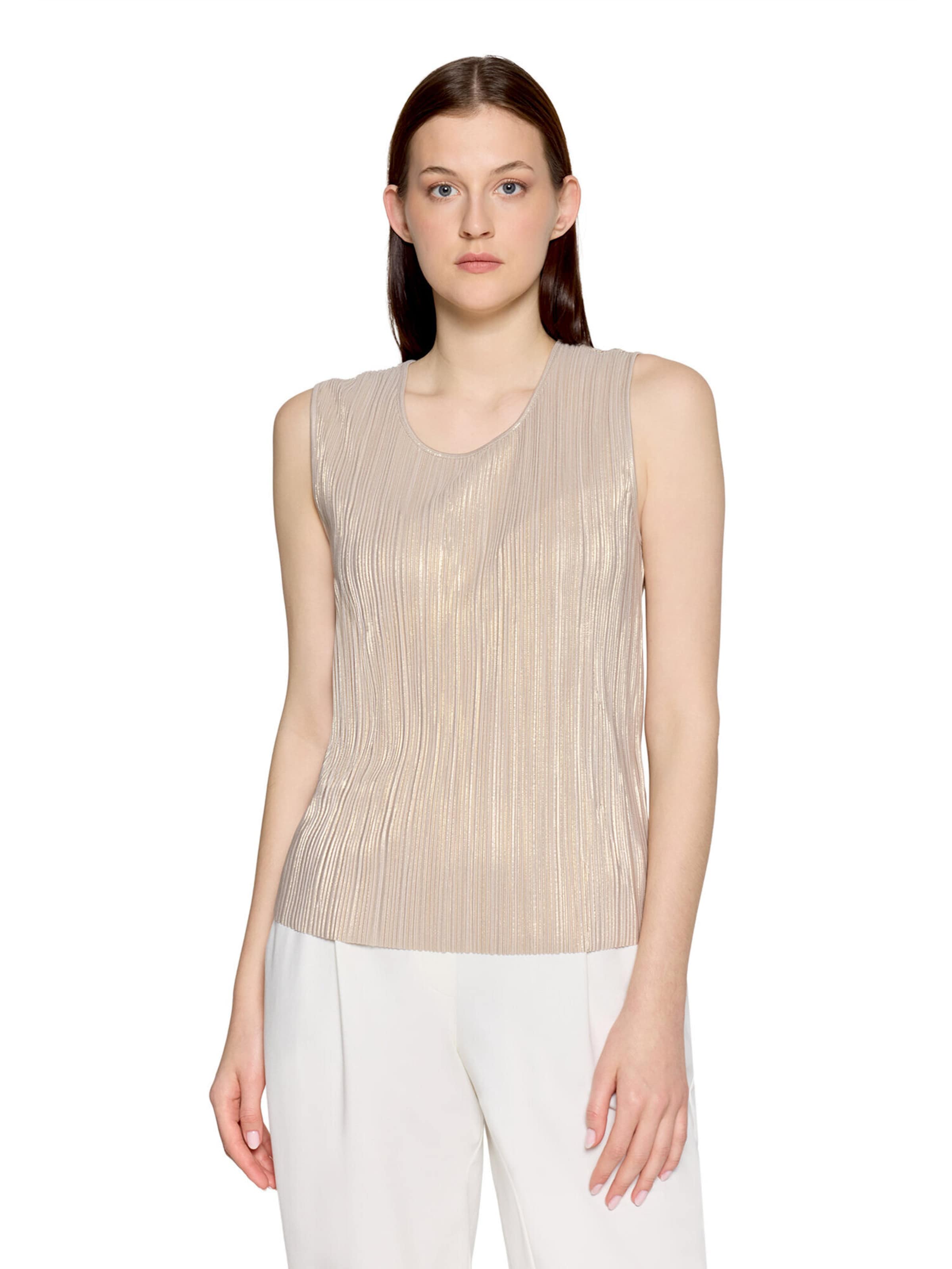 T-shirt Betty Barclay en beige : devant