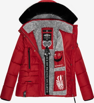 MARIKOO Zimná bunda 'Loveleen' - Červená