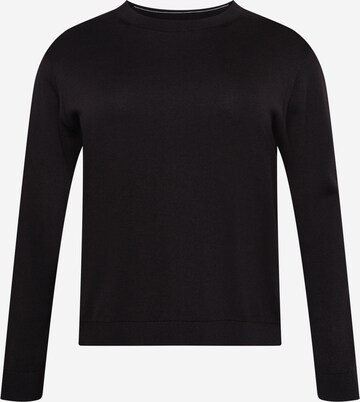 Calvin Klein Curve Sweater in Black: front