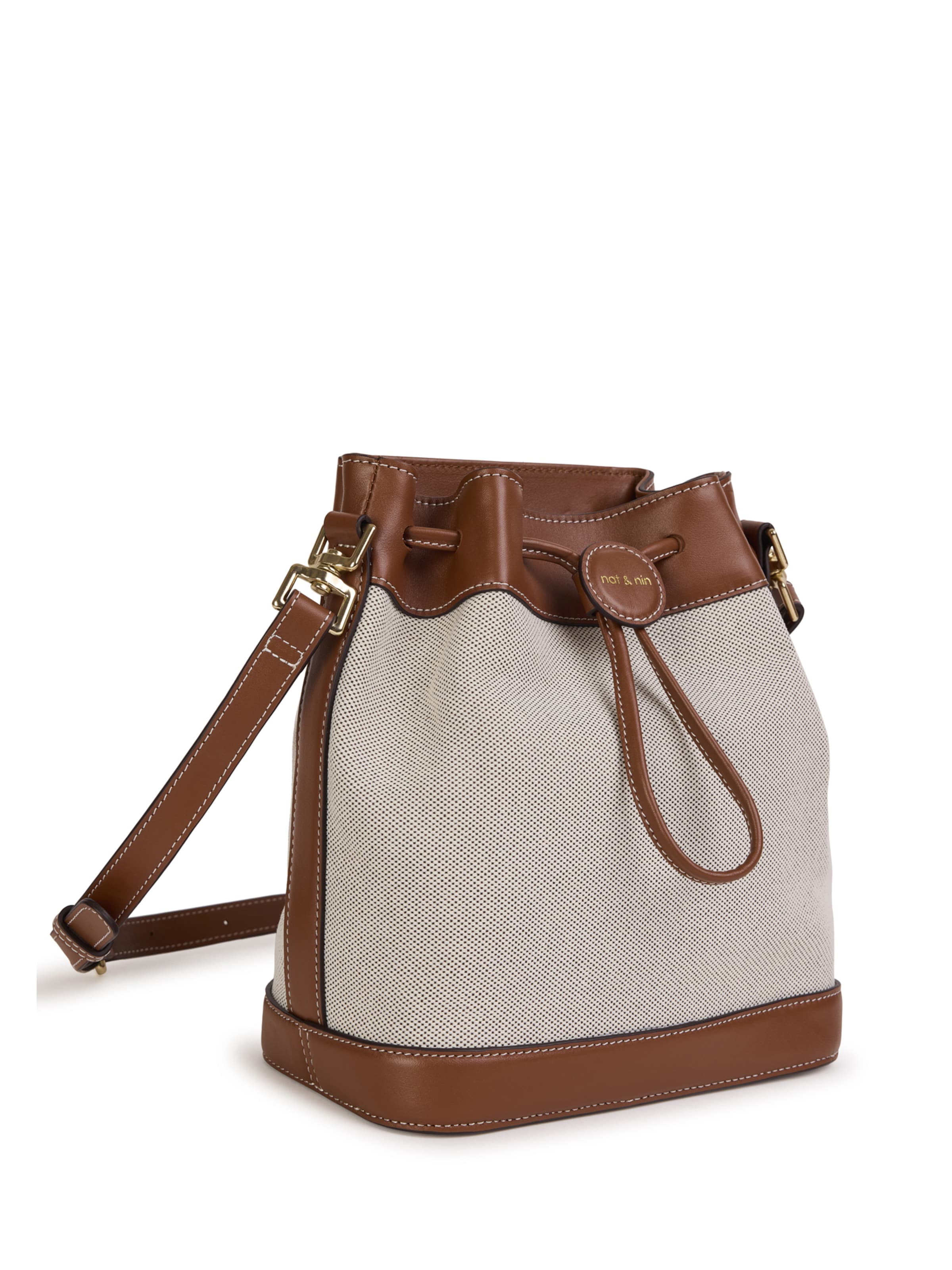 Nat&Nin Õlakott ' NORAH ', värv pruun