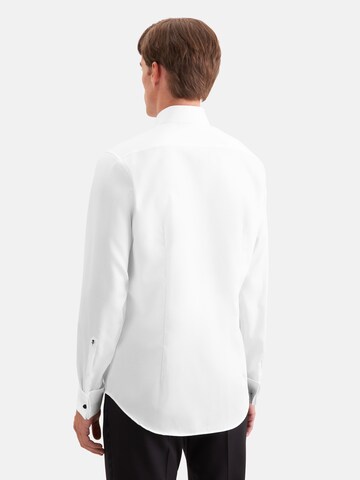 SEIDENSTICKER Slim Fit Hemd in Weiß