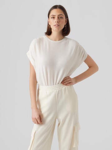 VERO MODA Tričko 'ALMA' - Biela: predná strana