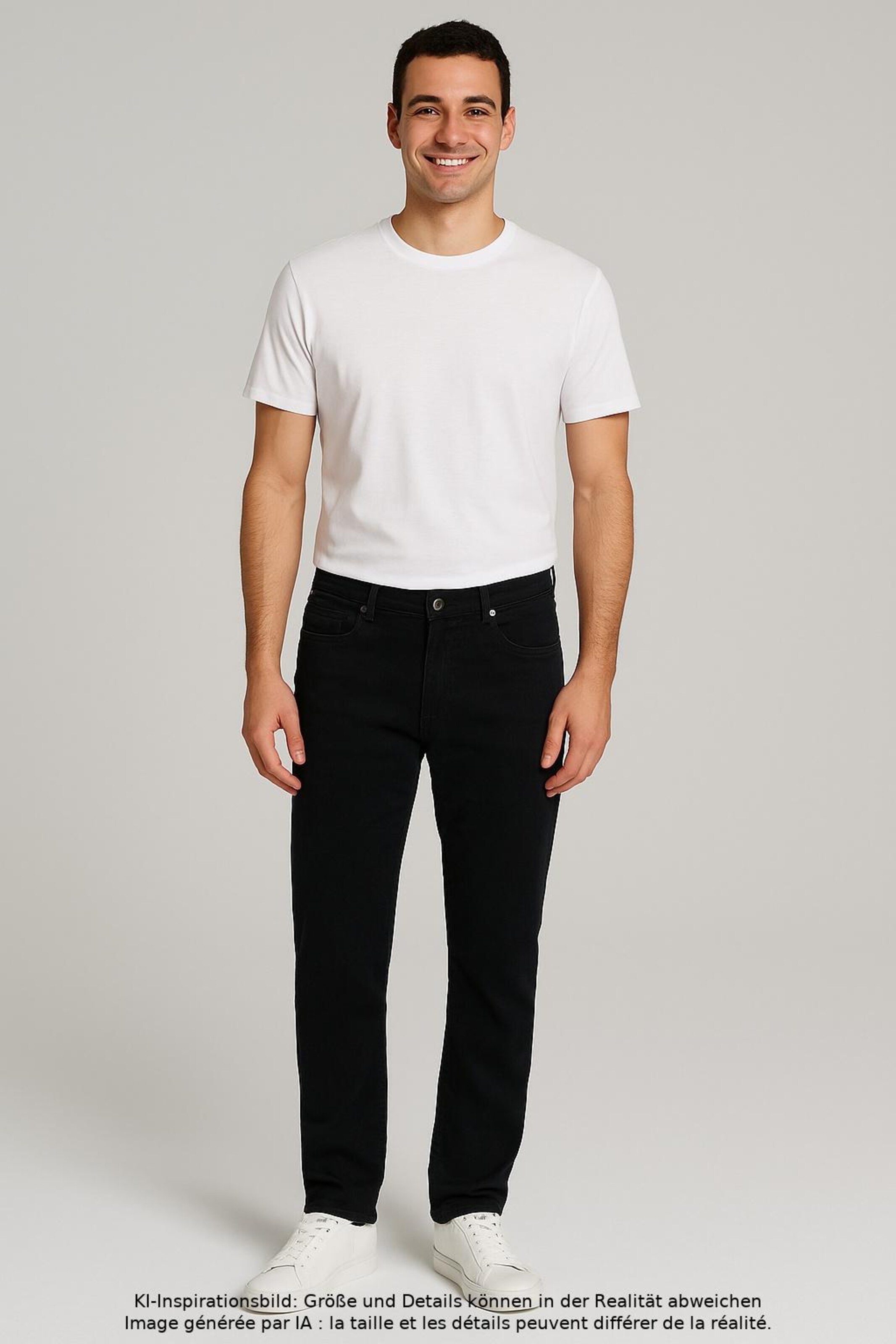 DIESEL Jeans 32 in Schwarz: Vorderseite