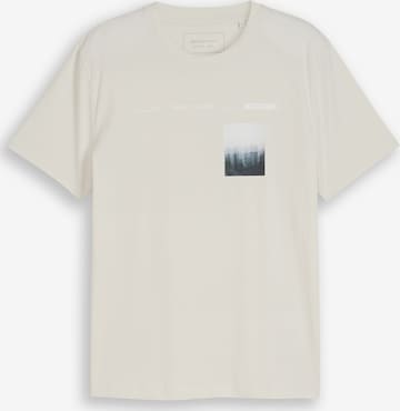 TOM TAILOR DENIM - Camiseta en blanco: frente