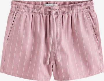 Next Regular Housut värissä vaaleanpunainen: etupuoli