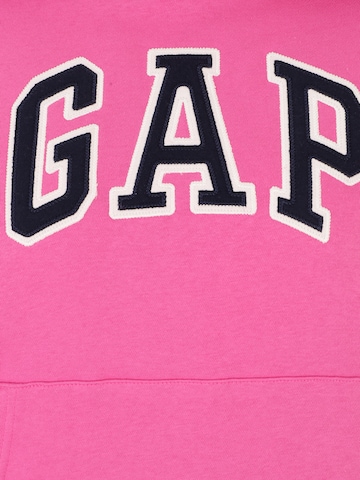 Gap Petite Sweatshirt 'HERITAGE' in Pink