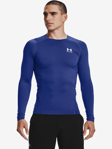 UNDER ARMOUR Functioneel shirt in Blauw: voorkant