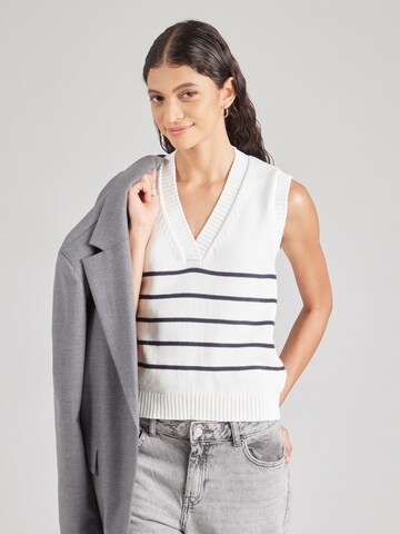 Pullover 'SCAFATI' di Max Mara Leisure in bianco: frontale