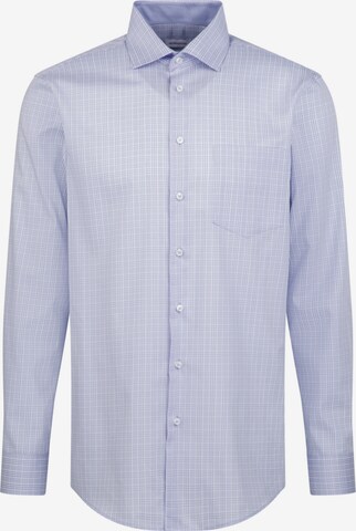 SEIDENSTICKER Regular fit Business Shirt 'SMART ESSENTIALS' in Blue: front