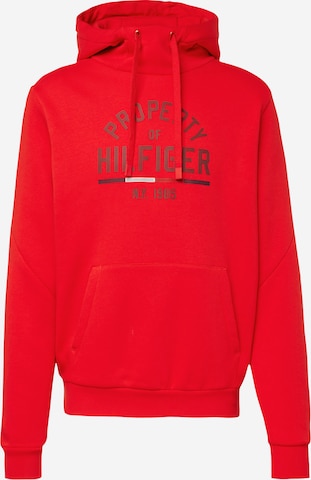 TOMMY HILFIGER - Sudadera en rojo: frente