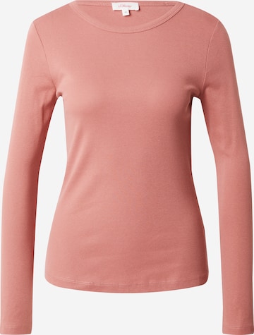 s.Oliver Shirt in Orange: front