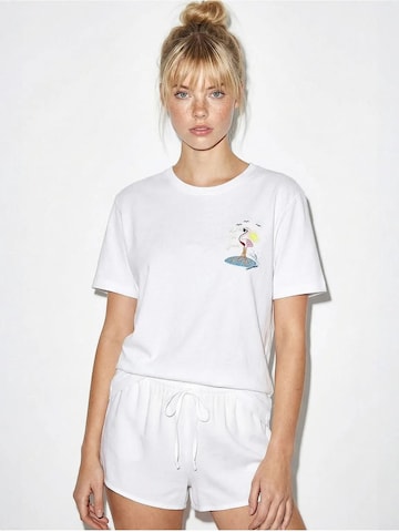 Bianco Lucci - Camisa em branco: frente